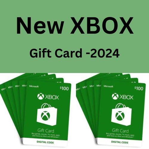 New XBOX Gift Card